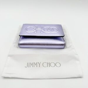 Jimmy Choo Loni tri-fold wallet
